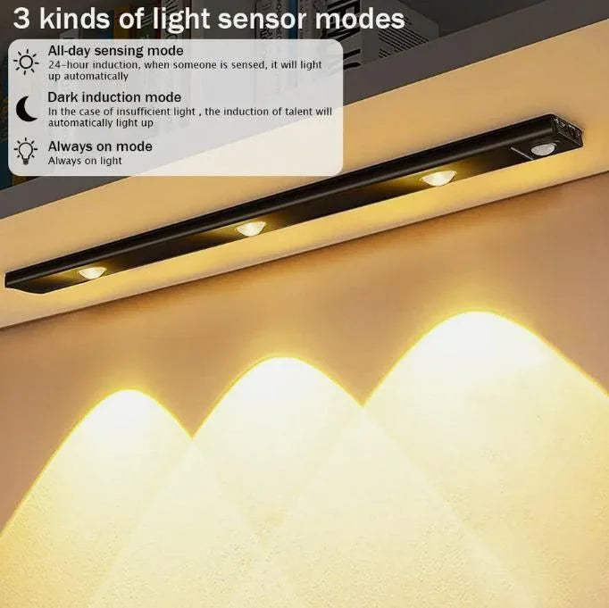 LED PIR Motion Sensor Cabinet With USB Rechargeble - FUSIONVIBE STORE