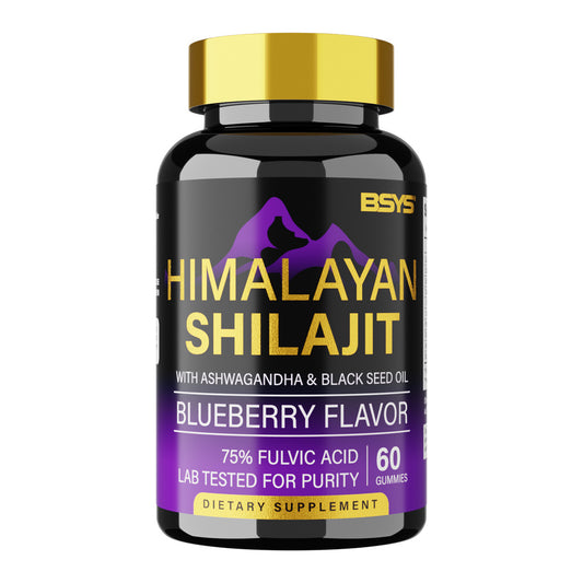 BSYS SHILAJIT GUMMIES 60'S - FUSIONVIBE STORE