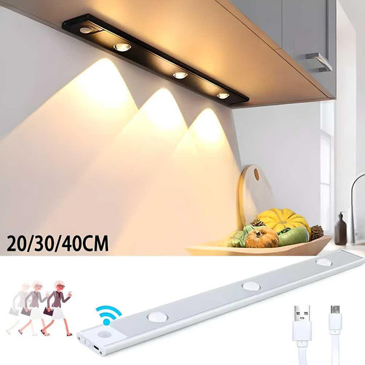 LED PIR Motion Sensor Cabinet With USB Rechargeble - FUSIONVIBE STORE